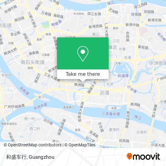 和盛车行 map