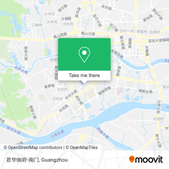君华御府-南门 map