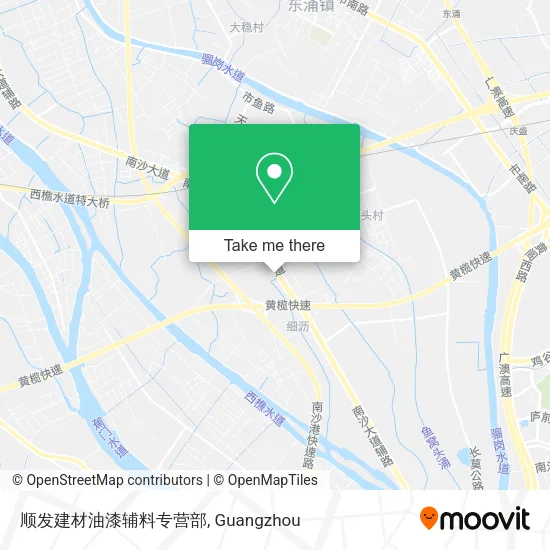 顺发建材油漆辅料专营部 map