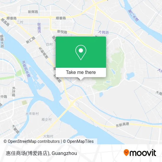 惠佳商场(博爱路店) map