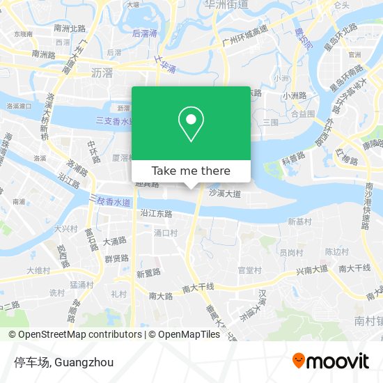 停车场 map