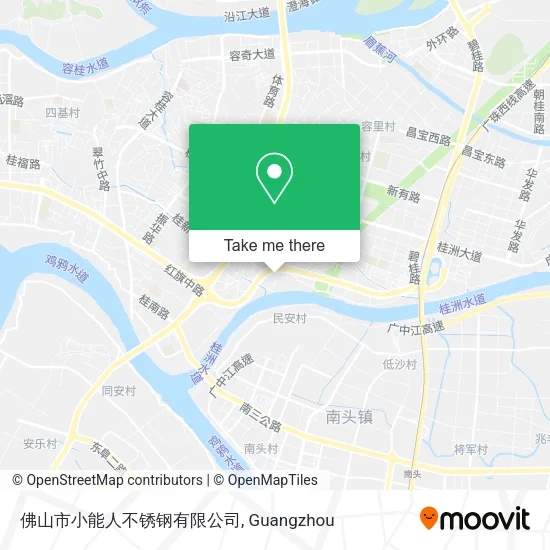 佛山市小能人不锈钢有限公司 map