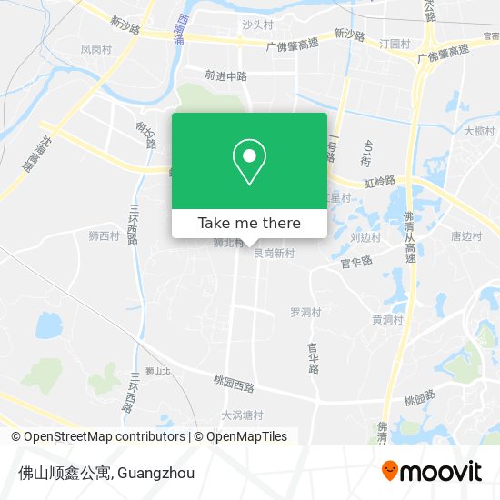 佛山顺鑫公寓 map