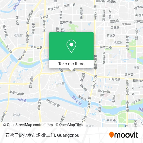 石湾干货批发市场-北二门 map