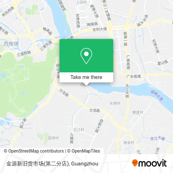 金源新旧货市场(第二分店) map