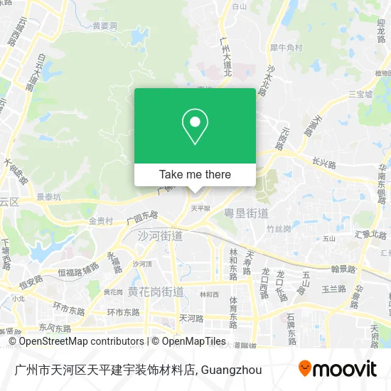广州市天河区天平建宇装饰材料店 map