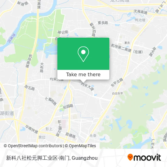 新科八社松元脚工业区-南门 map