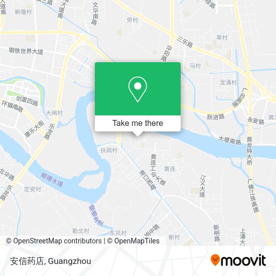 安信药店 map