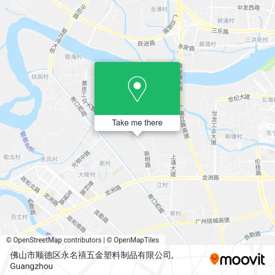 佛山市顺德区永名禧五金塑料制品有限公司 map