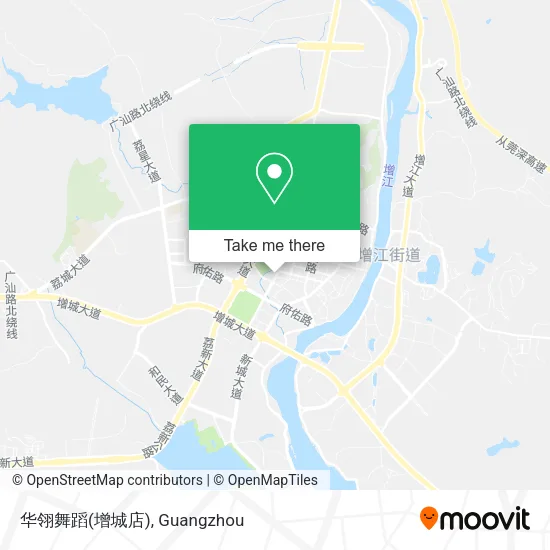 华翎舞蹈(增城店) map