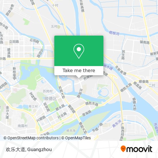 欢乐大道 map