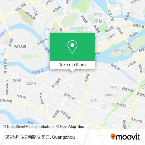 民福街与振南路交叉口 map