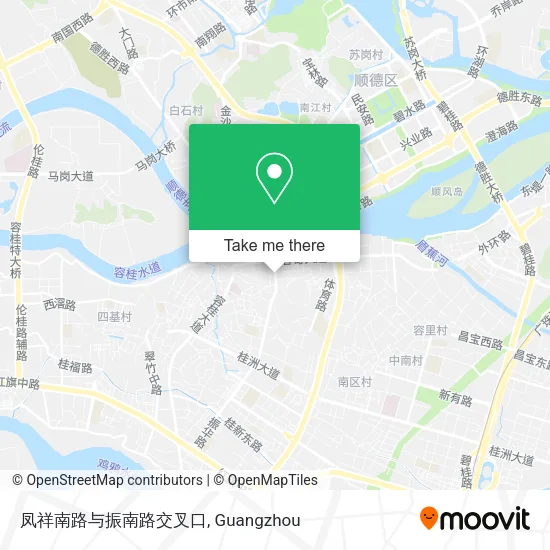 凤祥南路与振南路交叉口 map