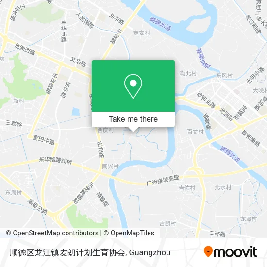 顺德区龙江镇麦朗计划生育协会 map