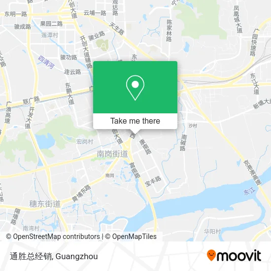 通胜总经销 map