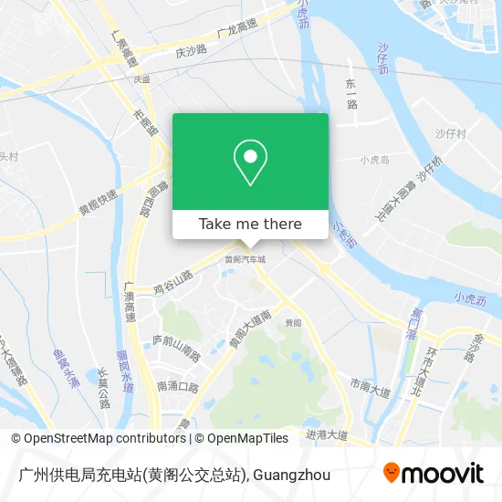 广州供电局充电站(黄阁公交总站) map