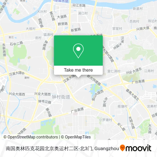 南国奥林匹克花园北京奥运村二区-北3门 map