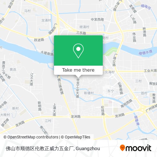 佛山市顺德区伦教正威力五金厂 map