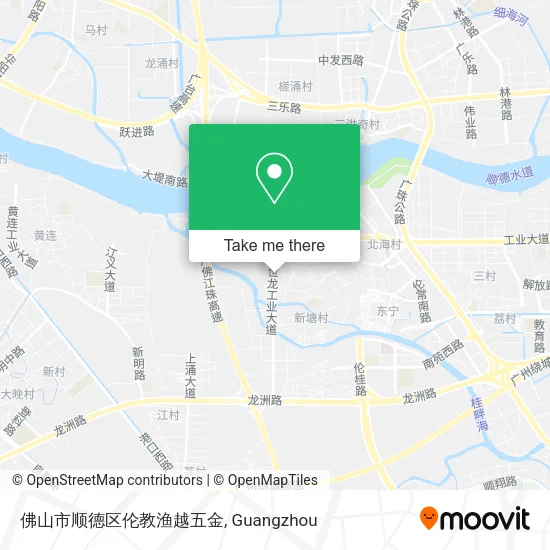 佛山市顺德区伦教渔越五金 map