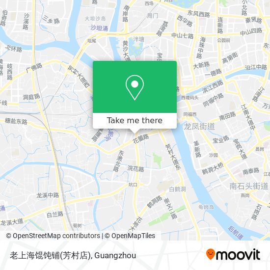 老上海馄饨铺(芳村店) map
