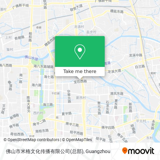 佛山市米格文化传播有限公司(总部) map