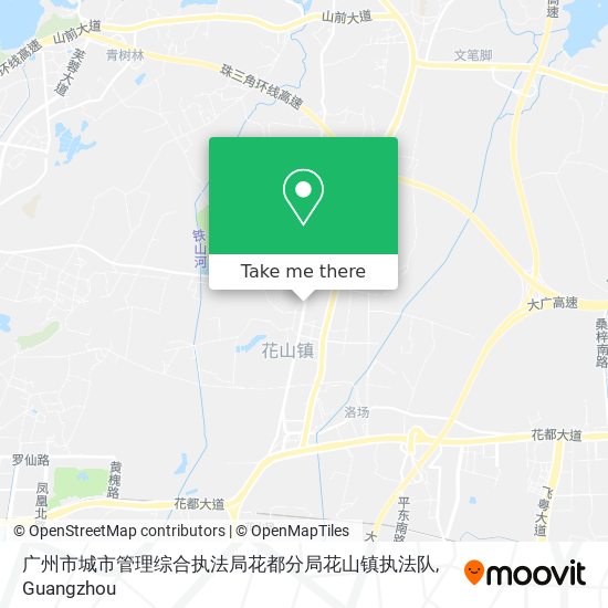 广州市城市管理综合执法局花都分局花山镇执法队 map