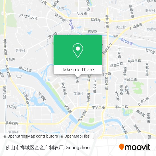 佛山市禅城区金金广制衣厂 map