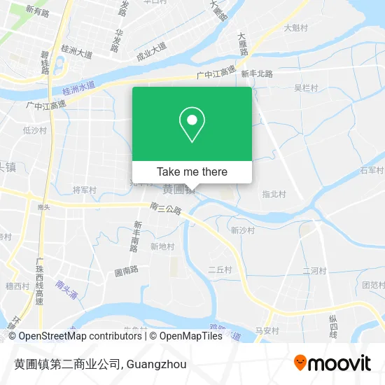 黄圃镇第二商业公司 map