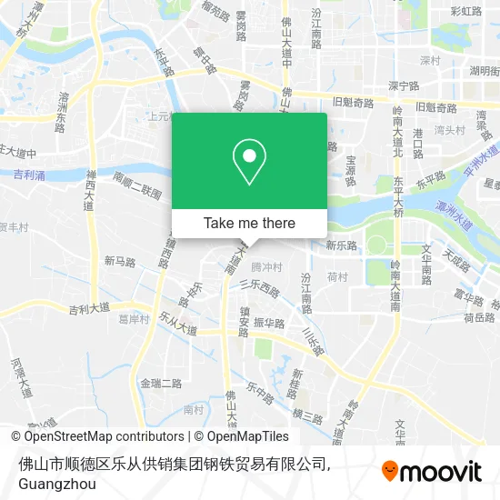 佛山市顺德区乐从供销集团钢铁贸易有限公司 map