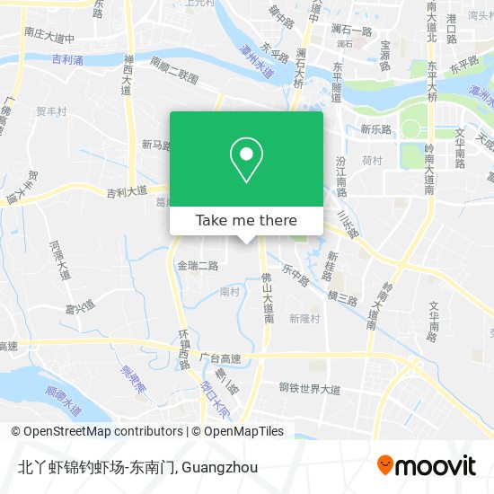 北丫虾锦钓虾场-东南门 map
