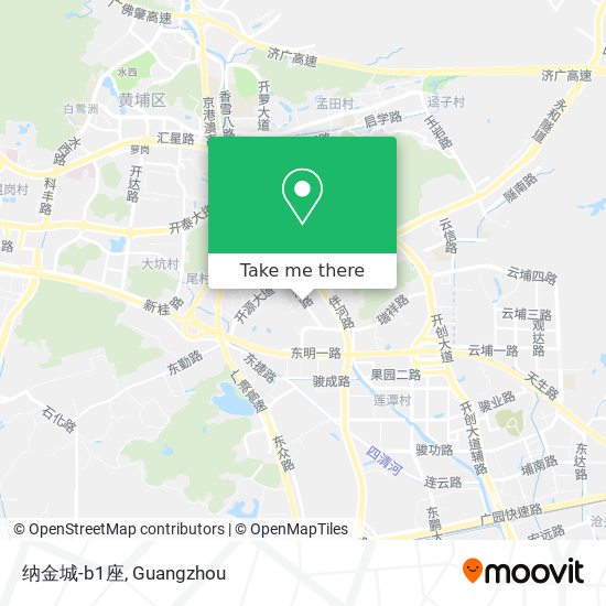 纳金城-b1座 map