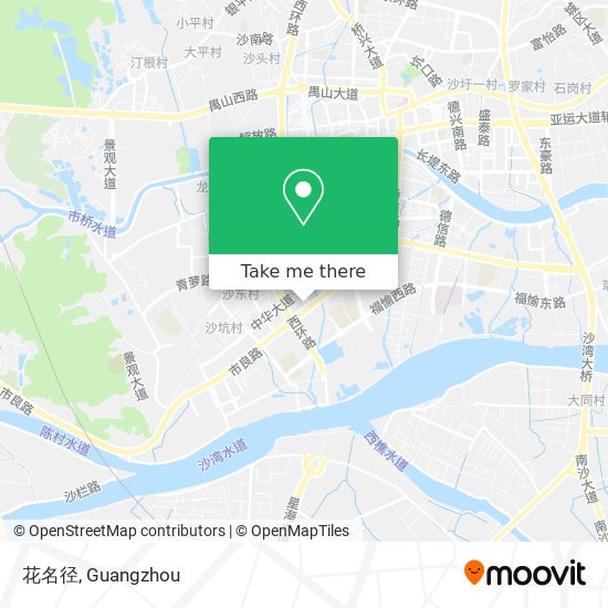 花名径 map