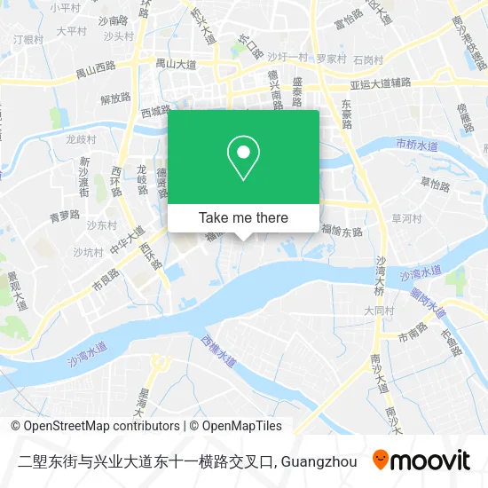 二塱东街与兴业大道东十一横路交叉口 map