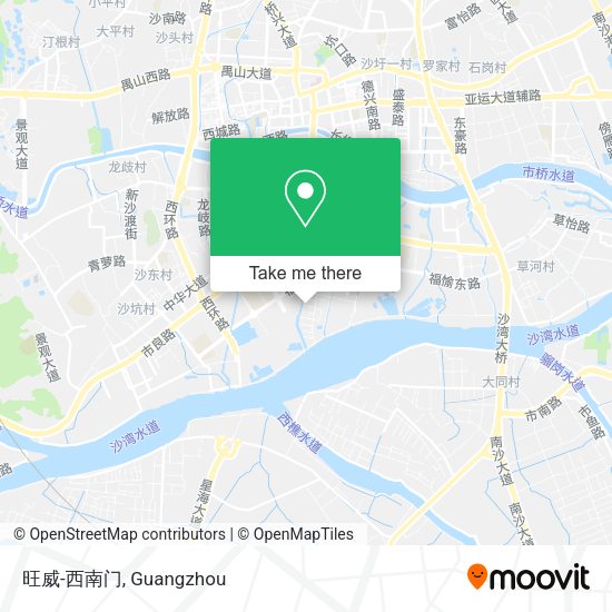 旺威-西南门 map