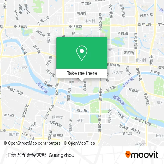 汇新光五金经营部 map