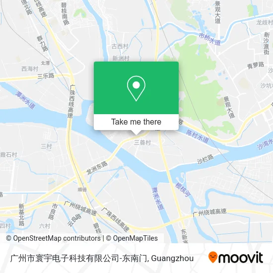 广州市寰宇电子科技有限公司-东南门 map