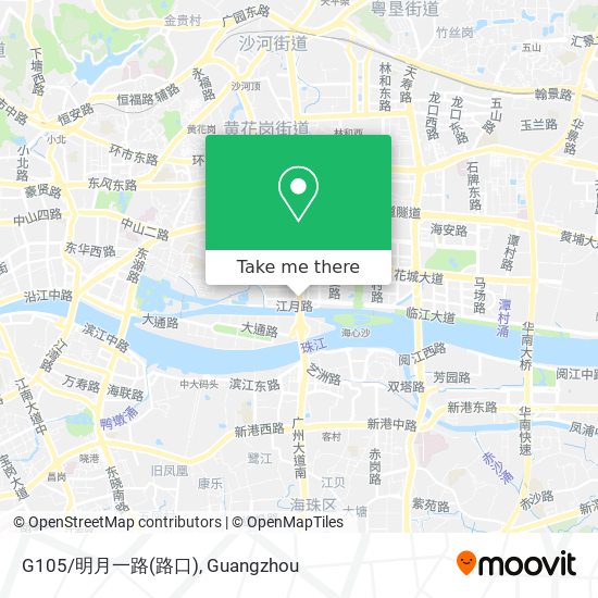 G105/明月一路(路口) map