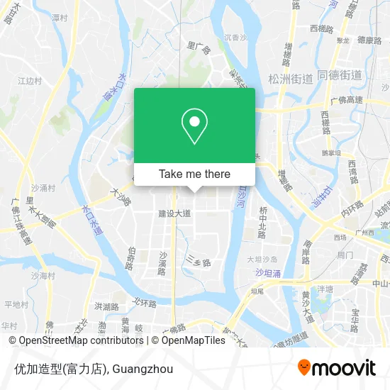 优加造型(富力店) map