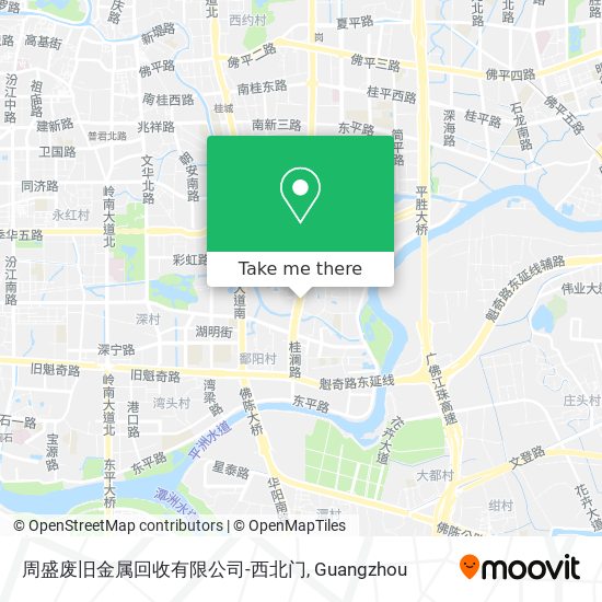 周盛废旧金属回收有限公司-西北门 map