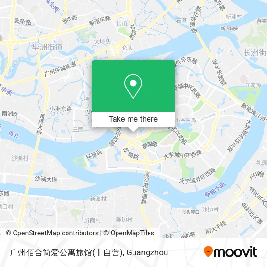 广州佰合简爱公寓旅馆(非自营) map