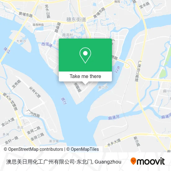 澳思美日用化工广州有限公司-东北门 map