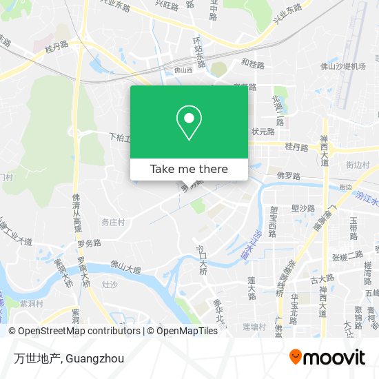 万世地产 map