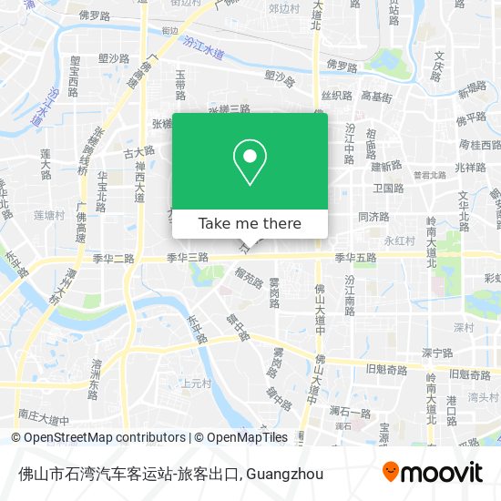 佛山市石湾汽车客运站-旅客出口 map