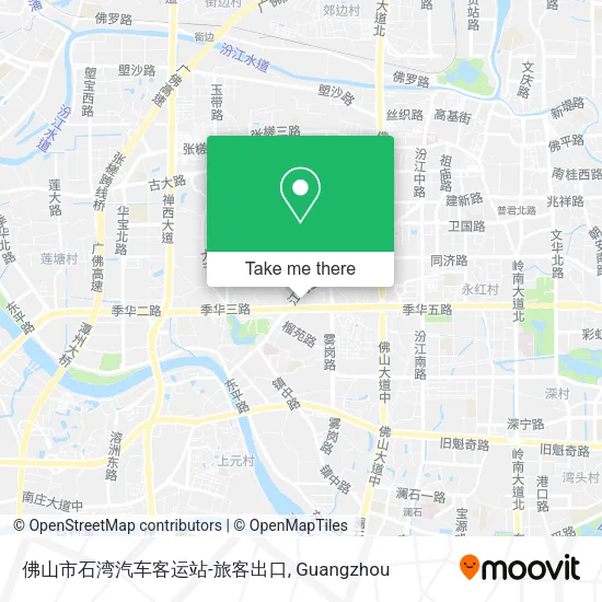 佛山市石湾汽车客运站-旅客出口 map
