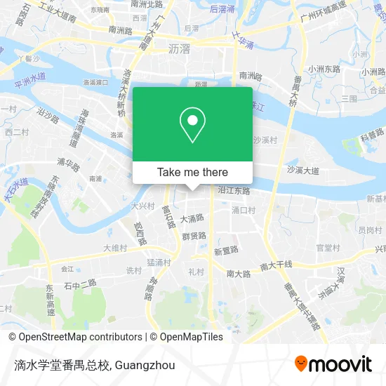 滴水学堂番禺总校 map