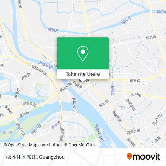 德胜休闲农庄 map