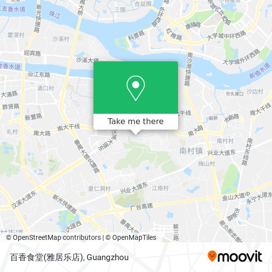 百香食堂(雅居乐店) map