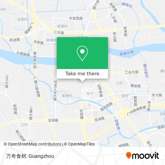 万奇食材 map