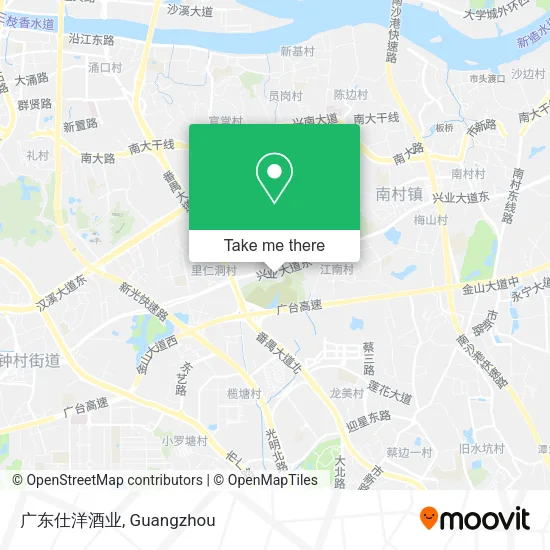广东仕洋酒业 map