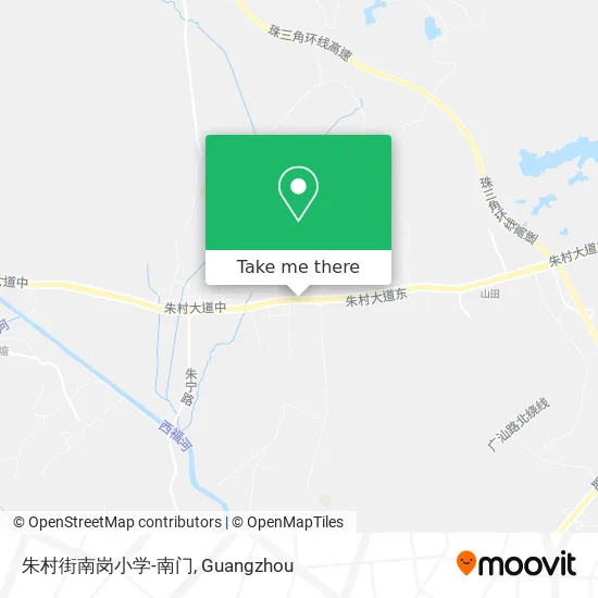 朱村街南岗小学-南门 map